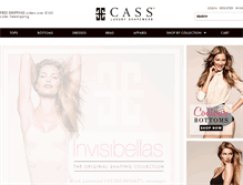 Tablet Screenshot of cassandco.com